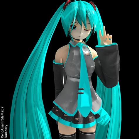 3d miku model